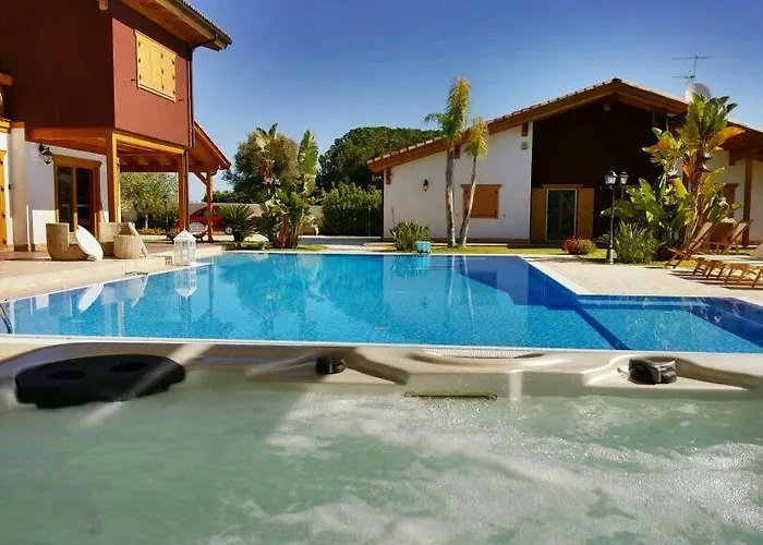 度假居 Depandance Con Piscina E Jacuzzi